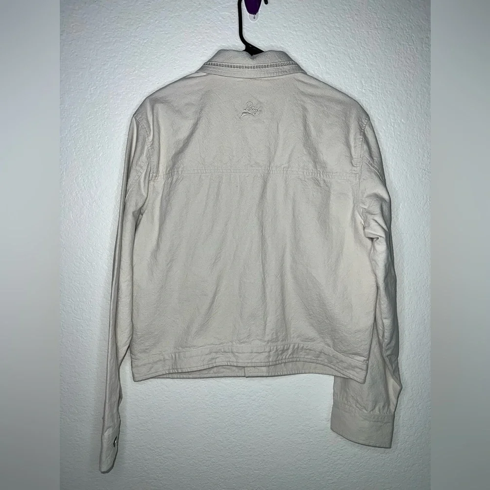 BDG Cropped Canvas Trucker Jacket - Picture 8 of 12